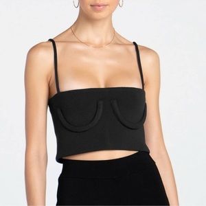 orseund iris tube tank- black - m